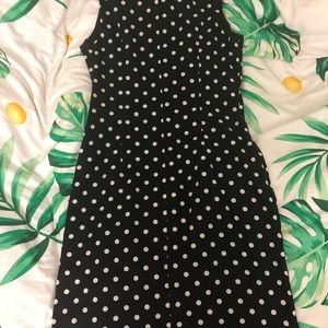 polka dot dress